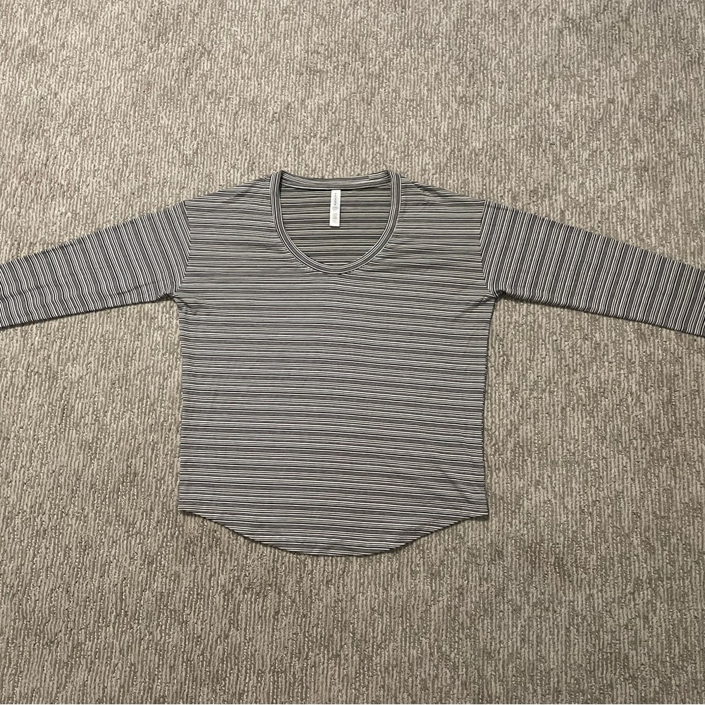 Athleta Cloudlight Stratus Striped Top